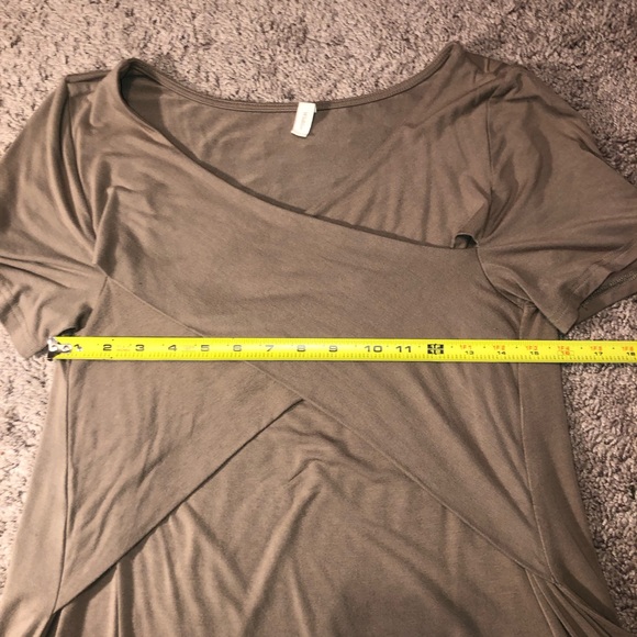 Wishlist Blouse Womens Size Large Brown Dress Work Professional Top - Picture 8 of 13